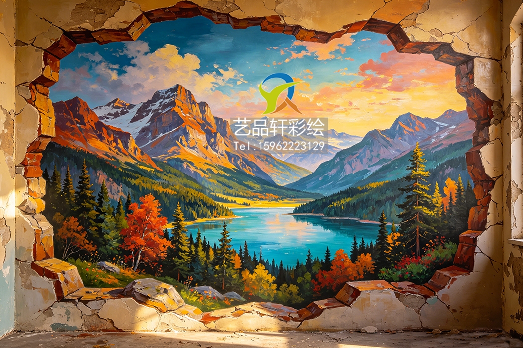 苏州3D墙体彩绘创意无界