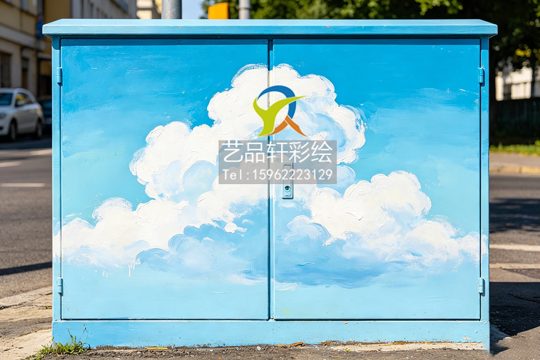 电箱彩绘绘就城市美学