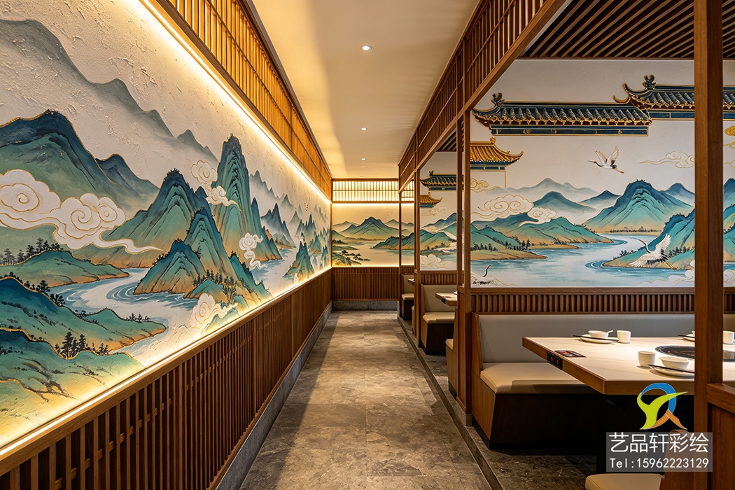 苏州手绘国风火锅店