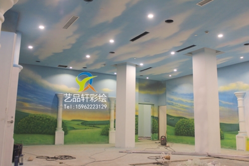 苏州彩绘勾勒空间无限可能