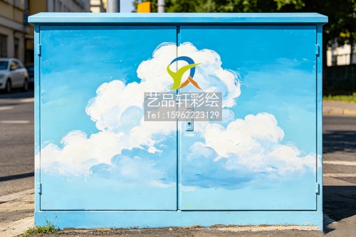 电箱彩绘绘就城市美学