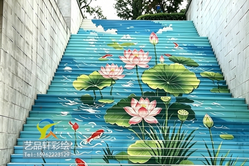 苏州3D楼梯立体画