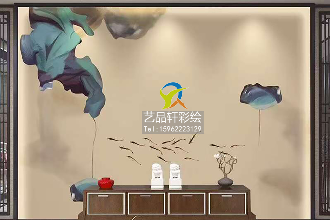 客厅彩绘