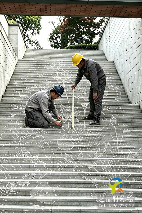 苏州3D楼梯立体画
